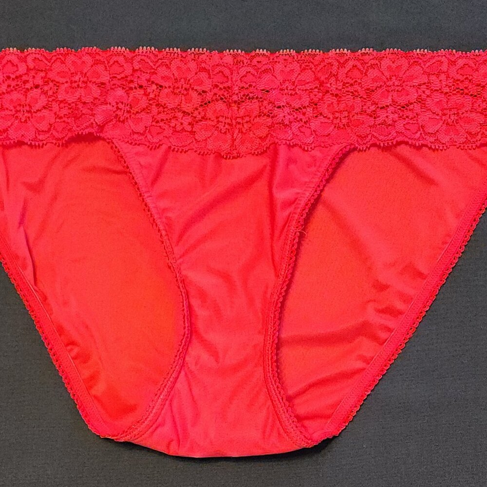 Vintage Sexy Red Hot Lace Bikini Panty/Panties Collectable Lingerie